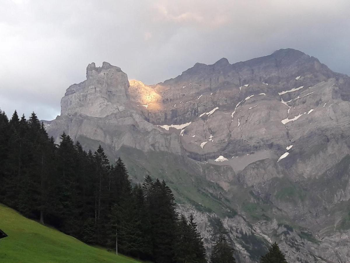 Bed and Breakfast Ferien In Der Bergwelt Von Adelboden Esterno foto